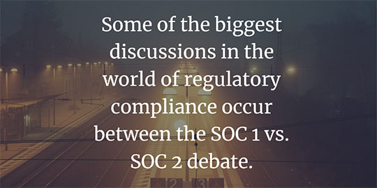 SOC 1 vs SOC 2